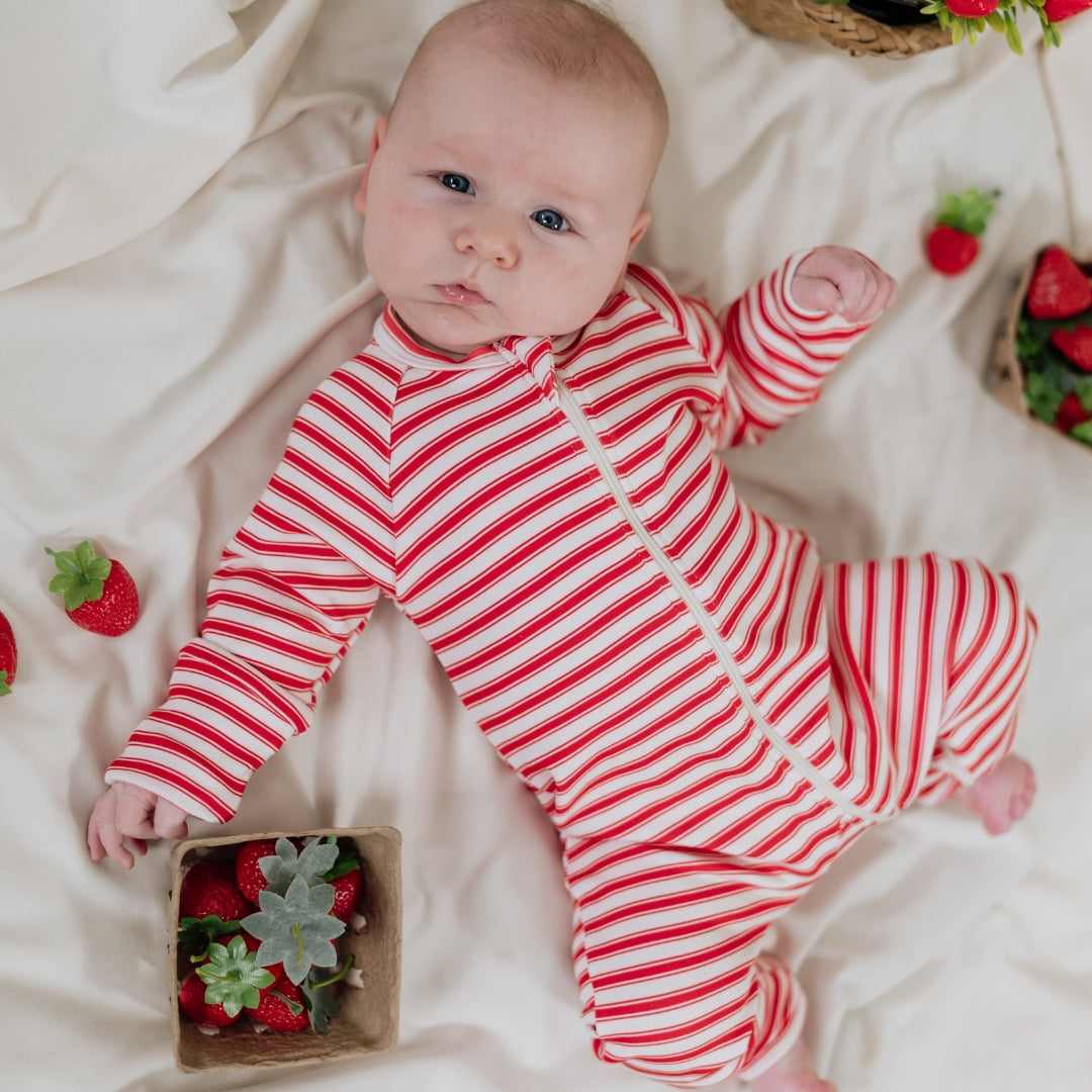 Baby Bamboo Zipper Sleeper — Last Call