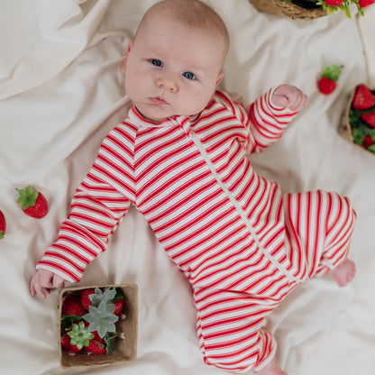 Baby Bamboo Zipper Sleeper — Last Call