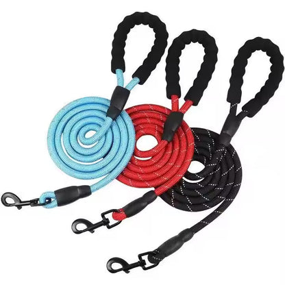 Reflective Dog Leash – Durable Safety for Night Walks