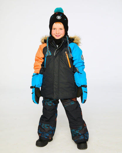 Winter Mittens Teknik Blue