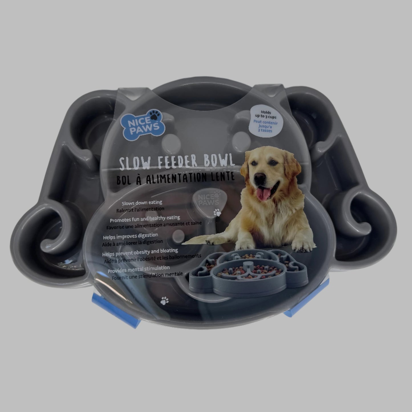 Dog Slow Feeder Bowl – Puppy Shape for Healthy Digestion
