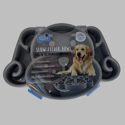 Dog Slow Feeder Bowl – Puppy Shape for Healthy Digestion