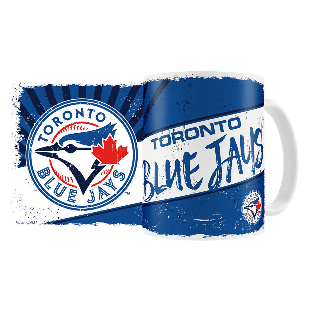 Toronto Blue Jays Mug & Coaster Set - 2 Pack 15oz Mugs | 8 Pack Coasters