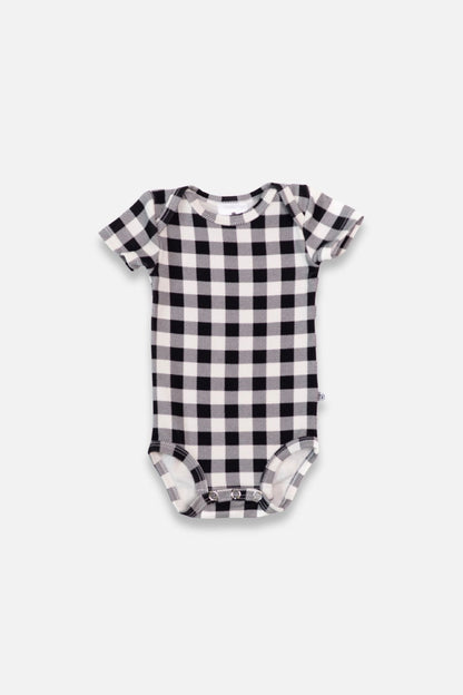 Baby Short Sleeve Bamboo Onesie — Last Call