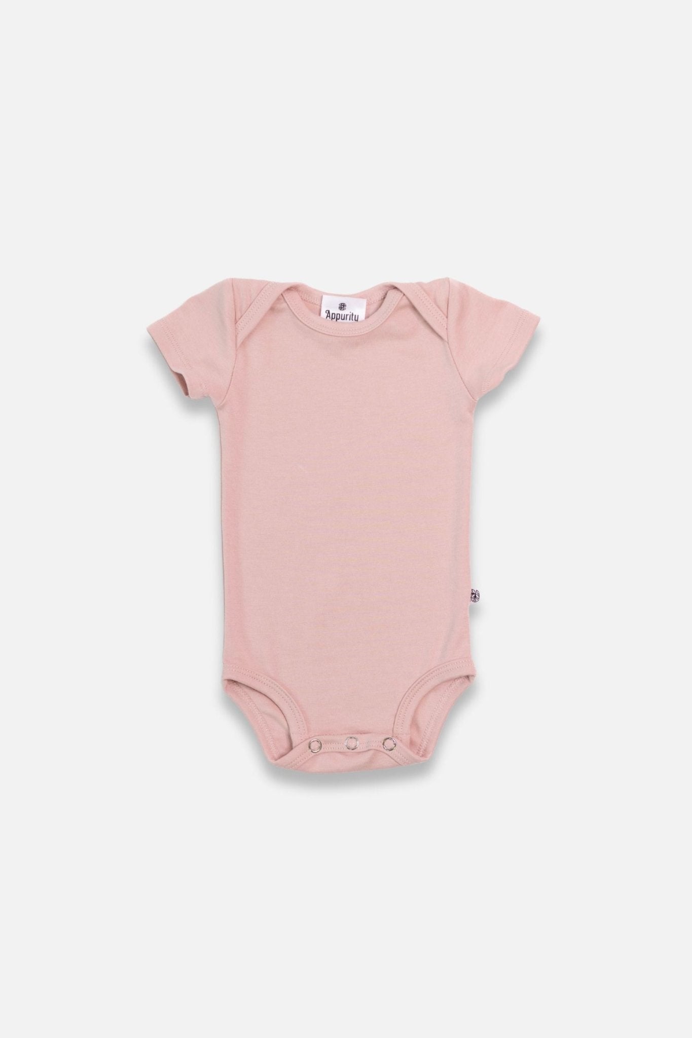 Baby Short Sleeve Bamboo Onesie — Last Call