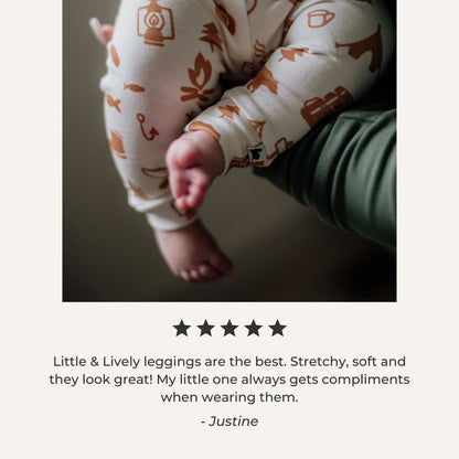 Baby Bamboo Leggings | Prints — Last Call