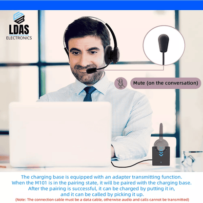 LDAS Office Bluetooth Headset G40