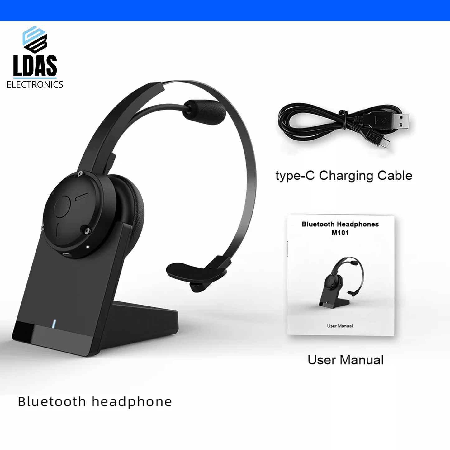 LDAS Office Bluetooth Headset G40