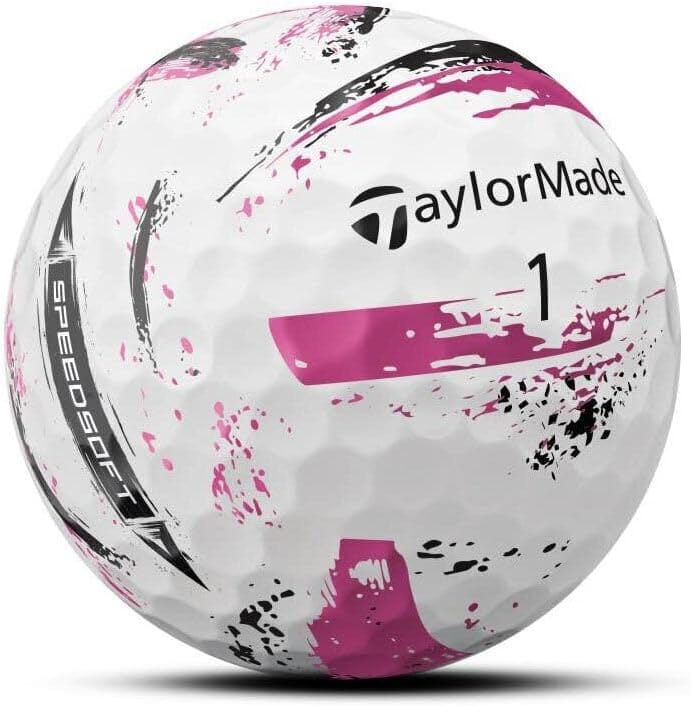TaylorMade TM25 SpeedSoft Ink Multi Golf Balls