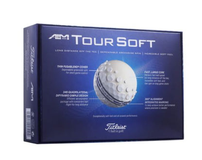 Titleist Tour Soft Aim 360 Golf Balls '24
