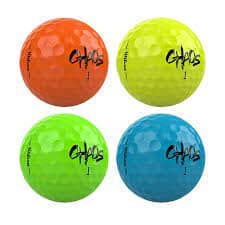 WILSON Chaos Coloured Golf Balls
